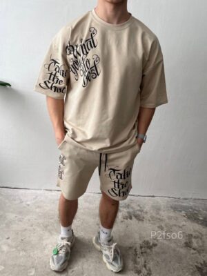 Чоловічий літній костюм у стилі Streetwear