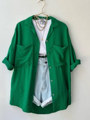 Легка літня сорочка "Oversize"